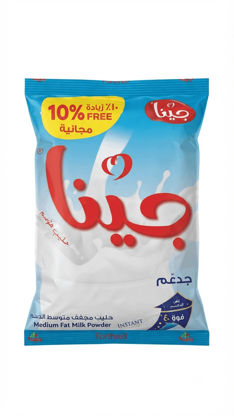 حليب جينا صغير