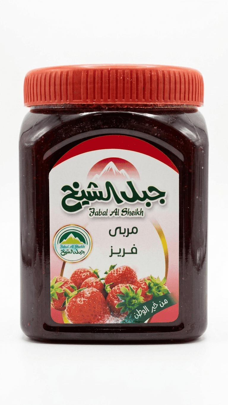 مربى فريز جبل الشيخ